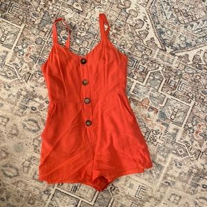 Coral romper